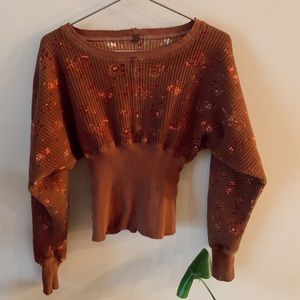 Free People Waffle Tee